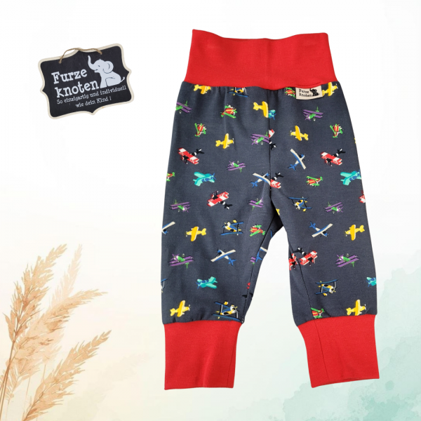 Pumphose "Flugzeuge" Gr. 68