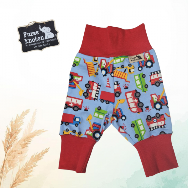 Pumphose "Baufahrzeuge und Feuerwehr" Gr. 86