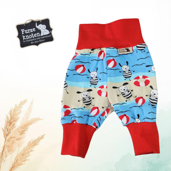 Pumphose "Hund am Strand" Gr. 50