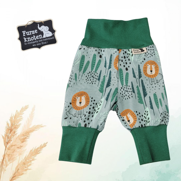 Pumphose "Löwe Grün" Gr. 50
