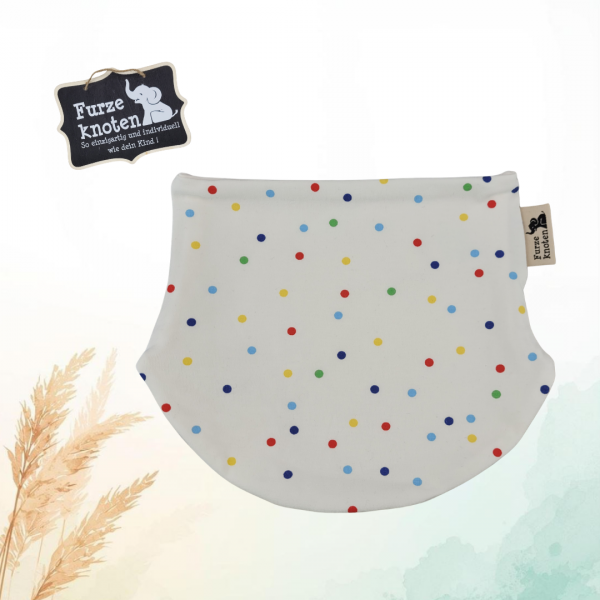 Halssocke Kopfumfang 44-48 cm "Bunte Punkte"